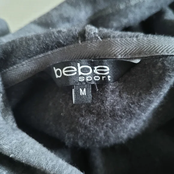bebe Sport⛹️ Sequin Logo Hoodie - NWT - Picture 4 of 16